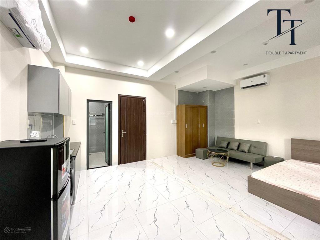 Cho thuê studio 35m2 new 100% có thang máy  máy giặt riêng ngay ngã tư hàng xanh, cầu thị nghè
