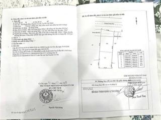 Chính chủ cần bán đất tại nhuận đức, củ chi, 6,8 tỷ, 781,2 m2  đón đầu củ chi lên thành phố