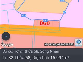 Bán đất đầu tư lâu dài, diện tích 16000m2 tại long giao, cẩm mỹ, đồng nai