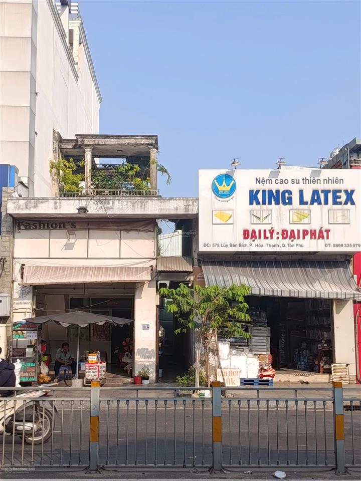Bán nhà riêng mặt tiền đường tại 578 lũy bán bích, 78 tỷ, 293 m2, giá tốt