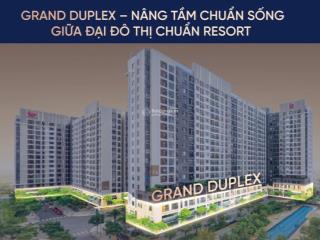 Bán căn grand duplex 2 tầng, giá tốt 7,7 tỷ, 115m2, 1pn, 1wc, quận 12, hcm