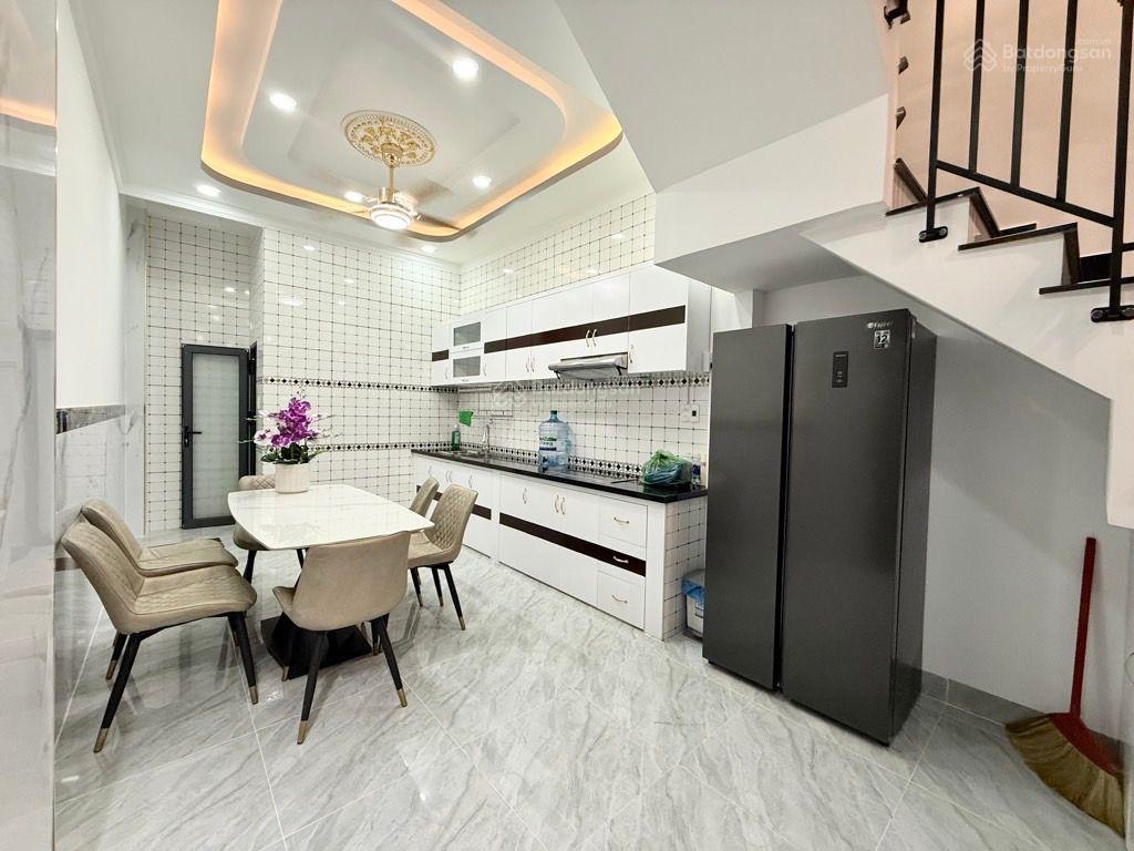 Cạnh phú nhuận, hxh nhà mới 48m2 4 tầng 4pn 5wc  đường số 1, gò vấp giá 8,7tỷ