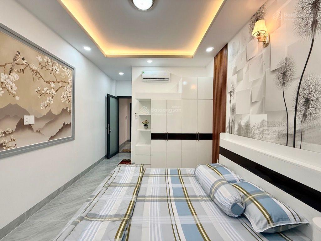 Cạnh phú nhuận, hxh nhà mới 48m2 4 tầng 4pn 5wc  đường số 1, gò vấp giá 8,7tỷ