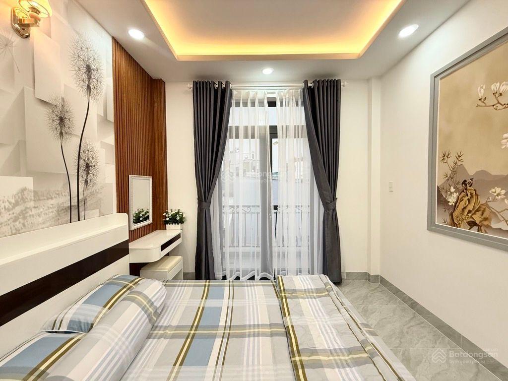 Cạnh phú nhuận, hxh nhà mới 48m2 4 tầng 4pn 5wc  đường số 1, gò vấp giá 8,7tỷ