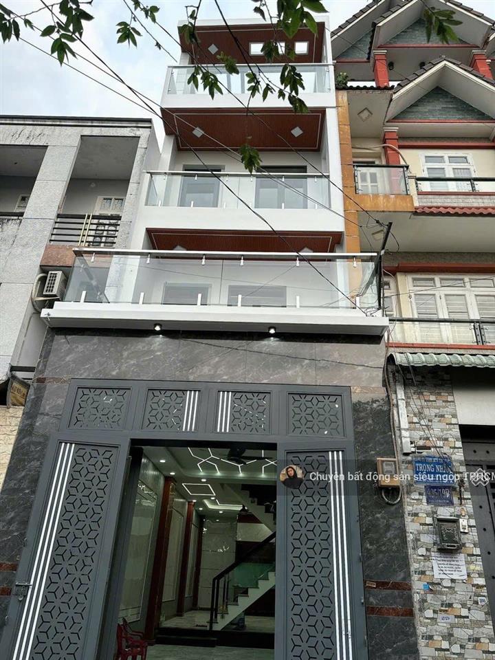 Siêu phẩm hương lộ 2  hẻm 8m thông vừa ở vừa kd tốt  61m2 (4x15.5) 4 tầng giá mềm chỉ nhỉnh 7 tỷ