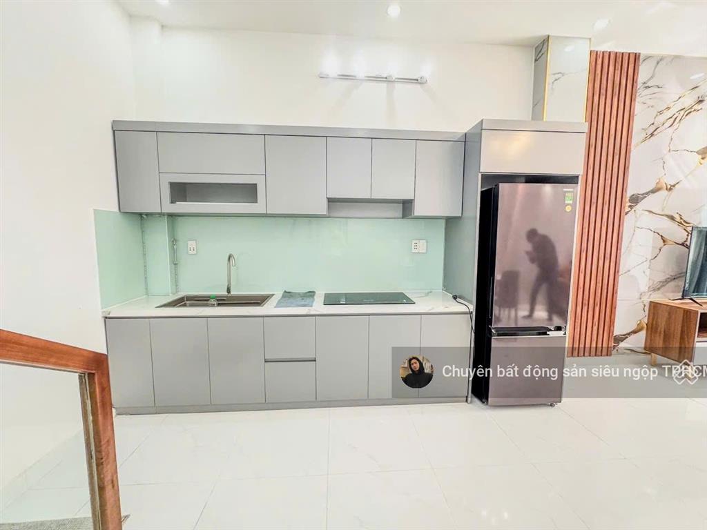 Mặt tiền nguyễn văn vỹ  tân bình  bảy hiền  nở hậu 5m giá 5 tỷ 8  nhà đẹp 3 tầng btct  shr