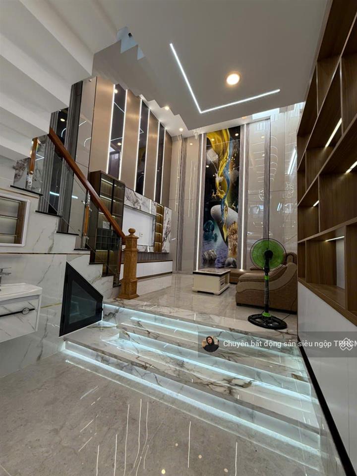 Siêu phẩm hẻm 8m hương lộ 258m2,5 tầng lửng ngược hiện đạitặng full nội thấtgiá chỉ 7,6 tỷ tl