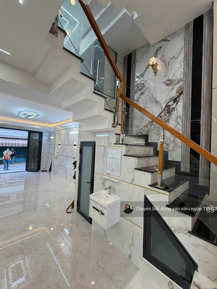 Siêu phẩm hẻm 8m hương lộ 258m2,5 tầng lửng ngược hiện đạitặng full nội thấtgiá chỉ 7,6 tỷ tl