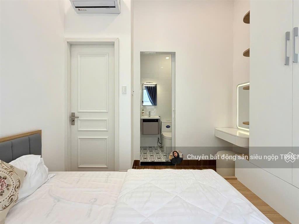 Sau lưng căn mặt tiền cô giang, phường 2, phú nhuận nhà đẹp 2 tầng full nội thất ngang 6m 5.8tỷ tl