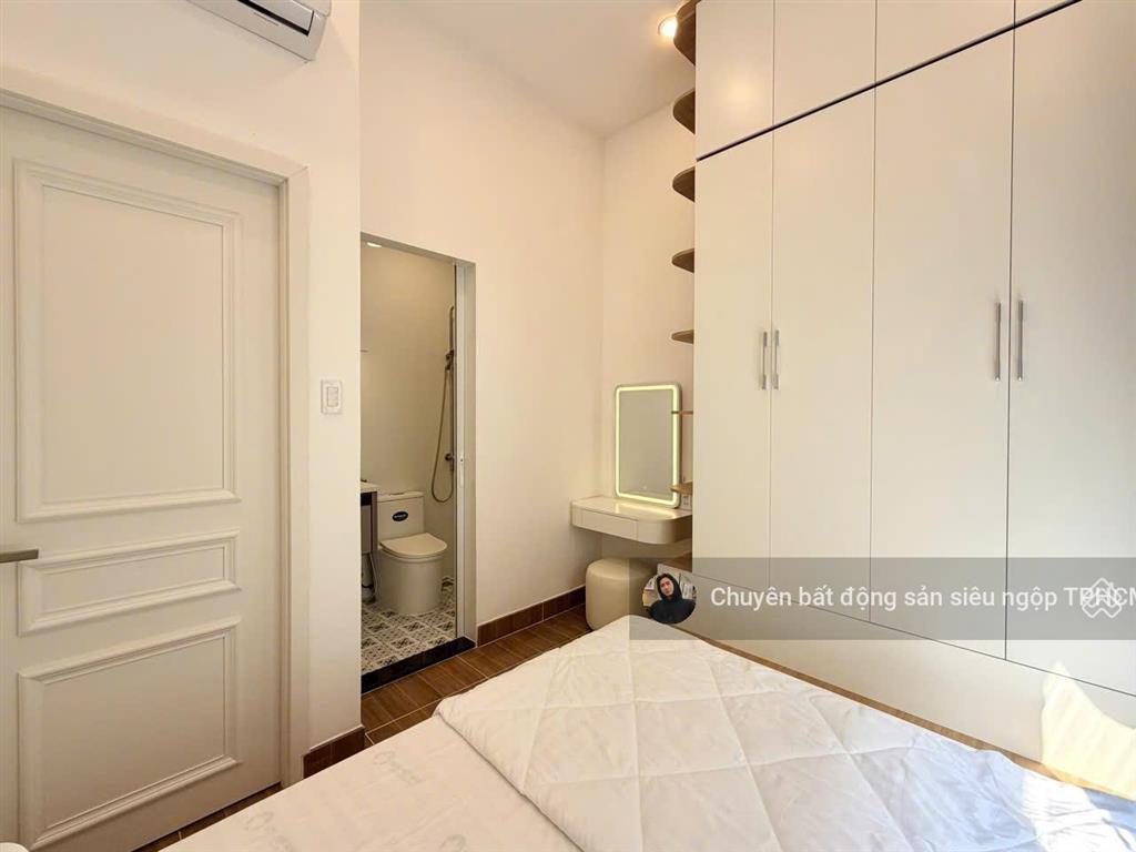 Sau lưng căn mặt tiền cô giang, phường 2, phú nhuận nhà đẹp 2 tầng full nội thất ngang 6m 5.8tỷ tl