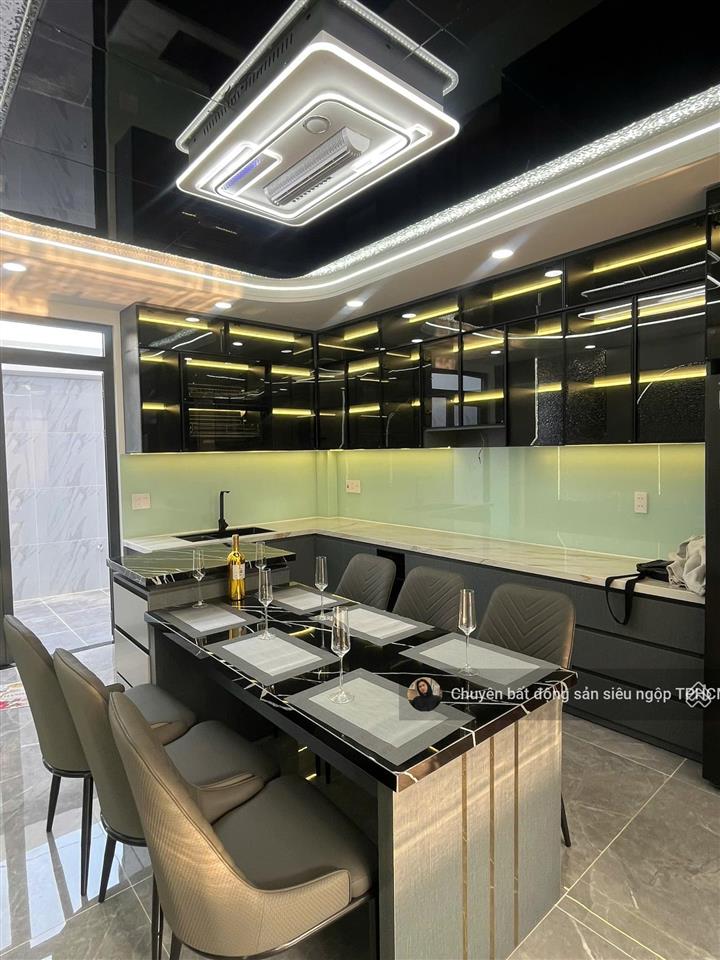 Bán nhà chính chủ bình hưng hòa b, q. bình tân, 1 trệt lửng 3 lầu, tặng full nội thất cao cấp