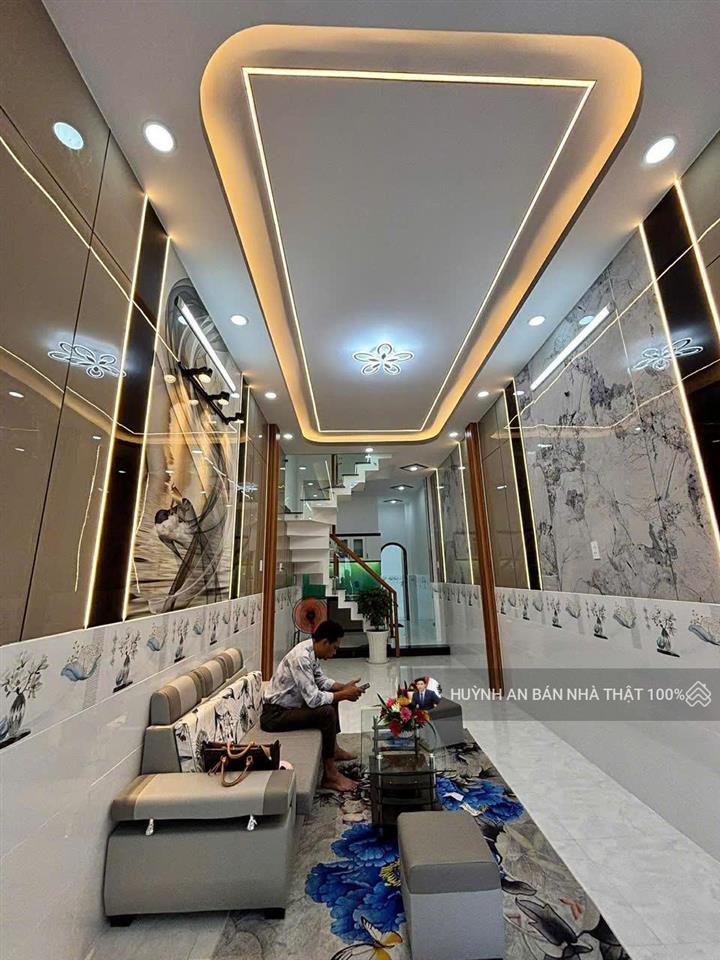 Lê văn quới nhà đẹp hẻm 6m  51m2  2 tầng  3pn  giá chỉ 5.35 tỷ tl  dọn vào ở ngay  p lý chuẩn