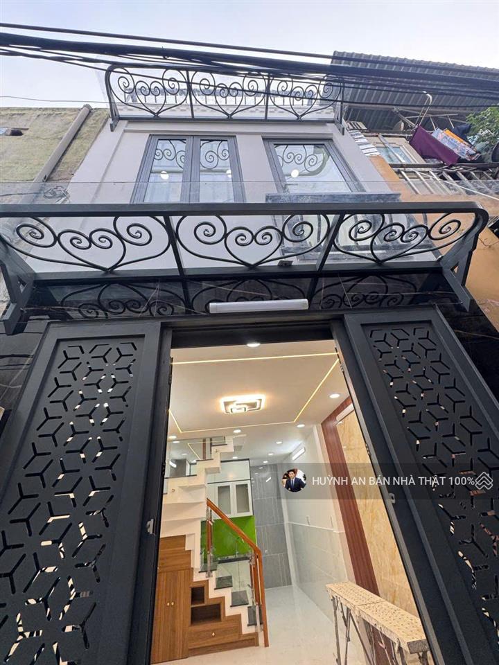 Chỉ 3.05 tỷ  sở hữu ngay nhà xây mới 100% dtsd 40m2 ngay trương phươc phan 2pn giá vip khu vực
