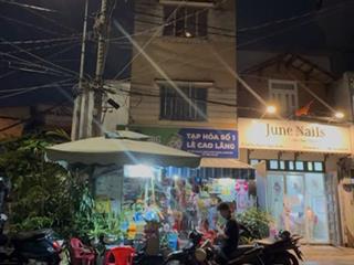 Chủ giảm 100 triệu mặt tiền 12m tân phú chỉ 3,1 tỷ mặt tiền đường lê cao lãng, 2pn, 3 tầng, shr