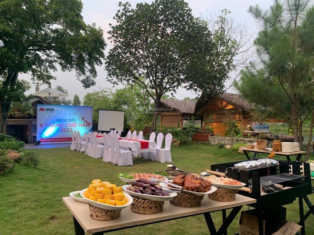 Tôi cần bán gấp resort khuôn viên riêng, view hồ thiết kế tỉ mỉ kinh doanh tốt