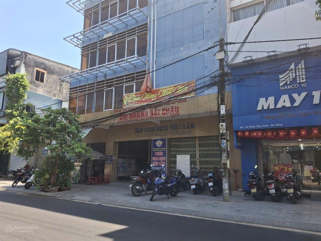 Đất mặt phố phan châu trinh  370m, ngang 13m  dòng tiền 100tr/th  giá 93 tỷ