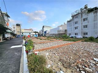 Bán đất phân lô  hẻm xe hơi phan văn hớn, gần cầu tham lương  sổ hồng riêng 4x17  4 tỷ 650