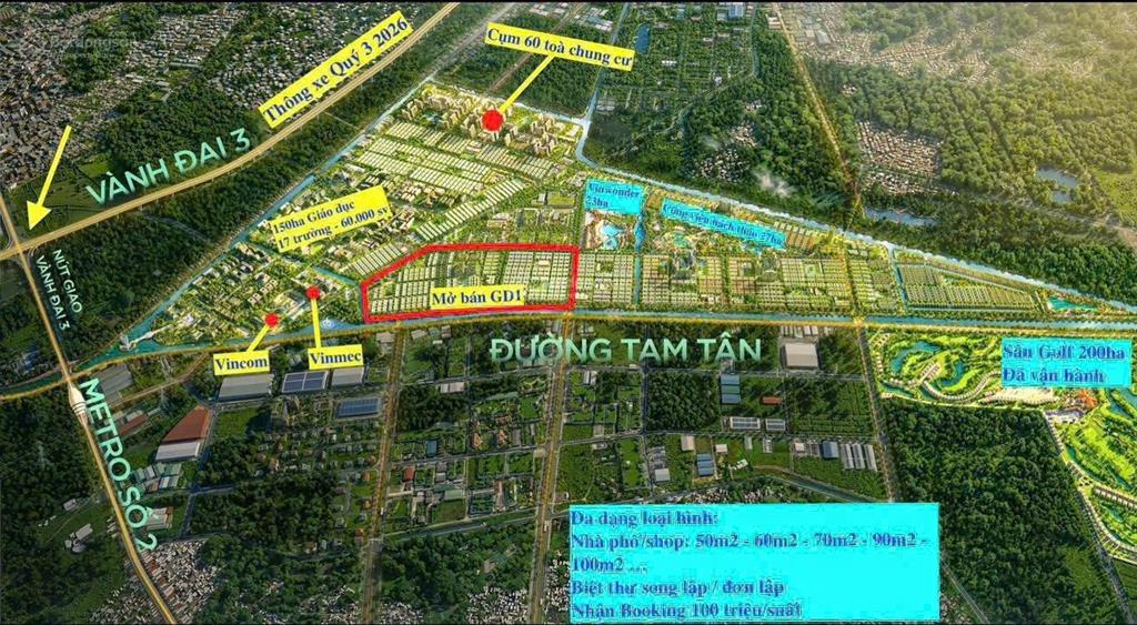 Bán nhà vinhomes saigon park, 6 tỷ vnd, 60 m2 tại hóc môn, tp.hcm