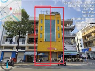 Nhà mặt tiền trần văn khéo, 8m x 16m, trệt lửng 3 lầu đối diện chợ cái khế