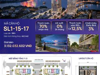 Căn 1pn+ view sông hàn khoản đầu tư hướng đến giá trị bền vững tại đà nẵng