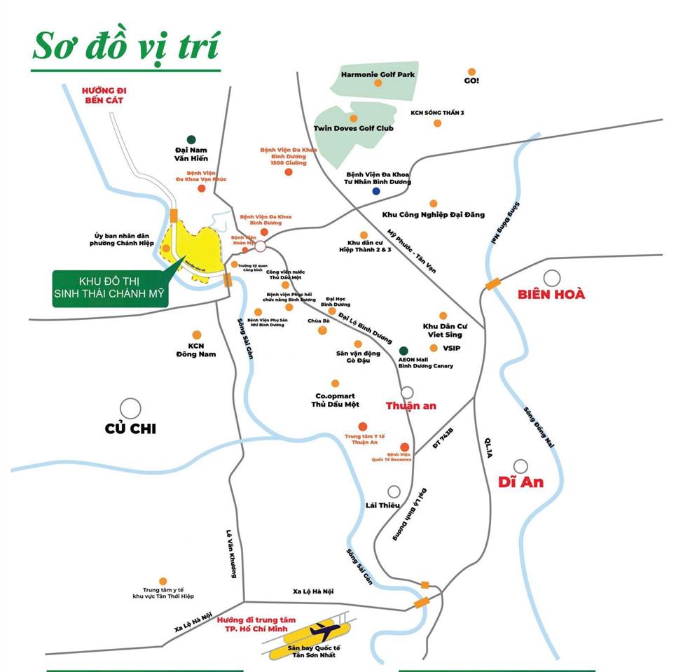 Biệt thự liền kề kđt sinh thái chánh mỹ (hud chánh mỹ) ven sông sài gòn, giá 4,2 tỷ/căn 112,5m2