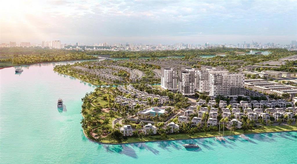 Biệt thự liền kề kđt sinh thái chánh mỹ (hud chánh mỹ) ven sông sài gòn, giá 4,2 tỷ/căn 112,5m2