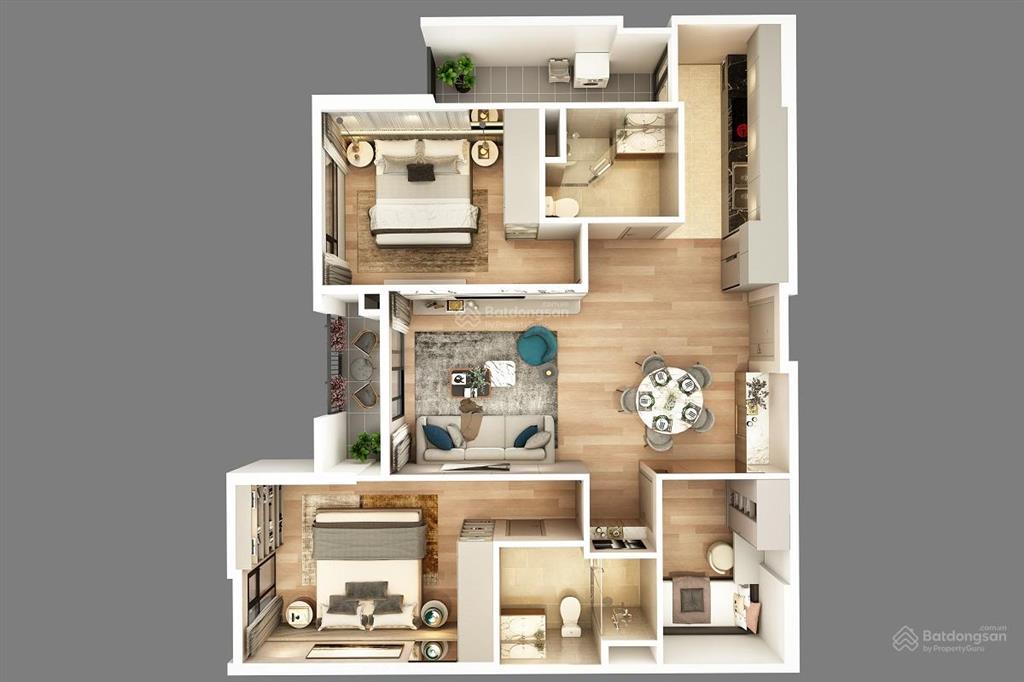 Moonlight2  căn hộ chung cư siêu vip tại tâm điểm phía tây mặt đường 3.5, kđt anlac green symphony