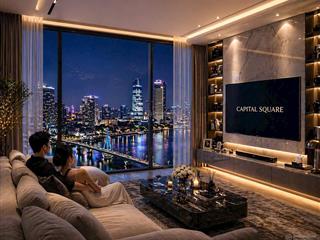 Căn hộ sông hàn  capital square nằm ngay trung tâm đà nẵng giá chỉ 4,9 tỷ  2pn, sở hữu lâu dài
