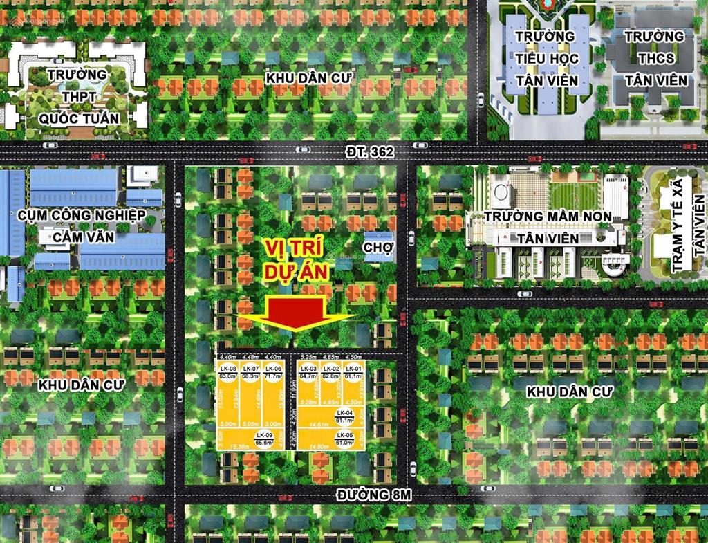 Mở bán lô f0 tại trung tâm xã an khánh an lão