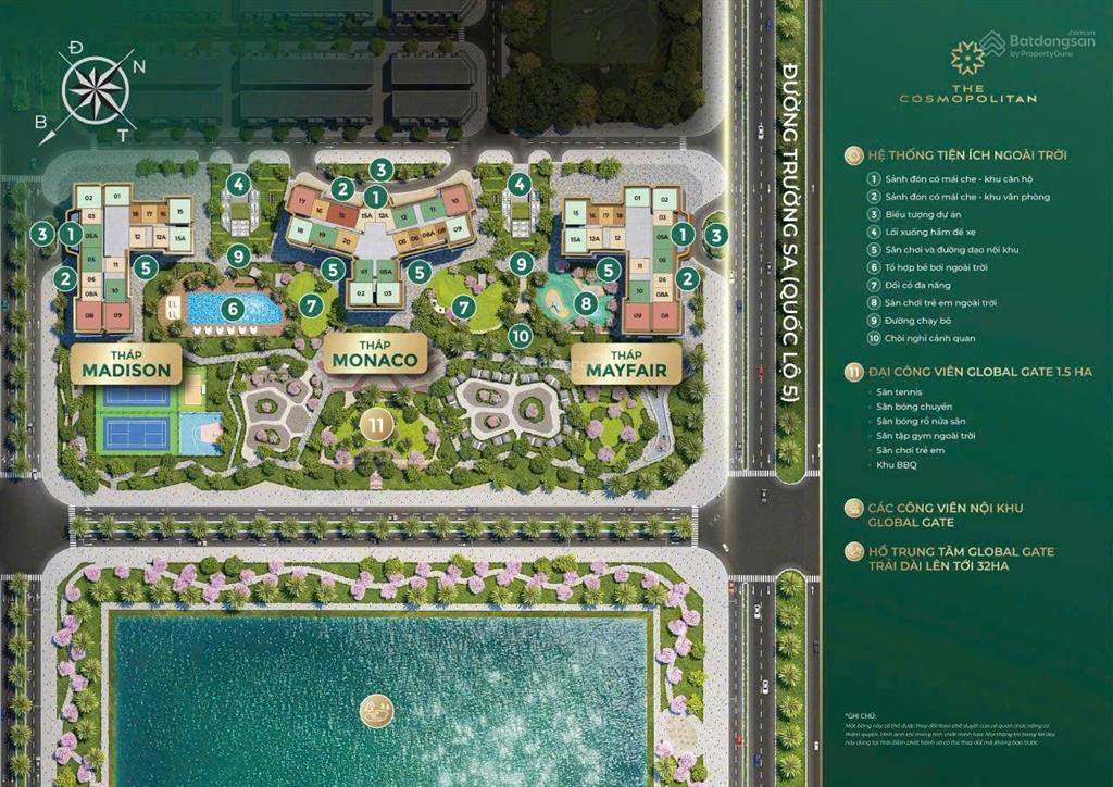 Tổng hợp quỹ căn đẹp giá tốt the cosmopolitan (m1, m2, m3) và y4, y5 tặng 500 tr  chiết khấu 16%