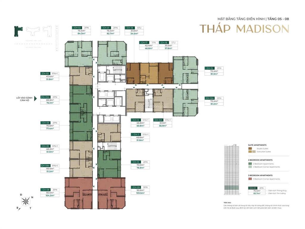 Tổng hợp quỹ căn đẹp giá tốt the cosmopolitan (m1, m2, m3) và y4, y5 tặng 500 tr  chiết khấu 16%