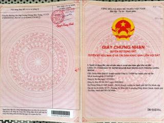 Bán đất dự án mặt tiền đường tân hiệp 10  28 triệu/m2