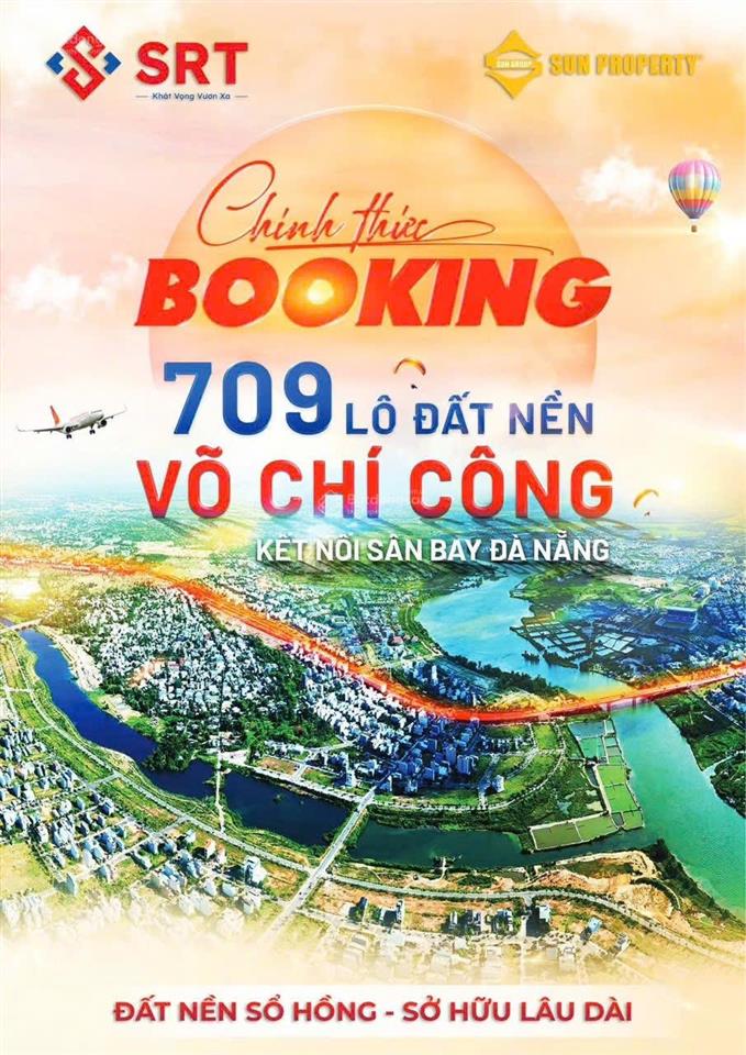 Chính thức nhận booking đất nền sungroup lô đất nền võ chí công