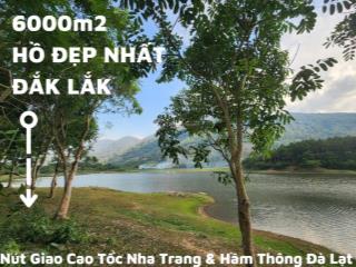 Gần 6000m² view hồ krông bông ô tô tới đất chuyển đổi được tmdv, cực hợp làm farmstay