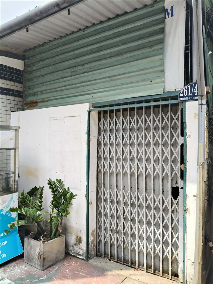 Hẻm xe hơi, gần mặt lộ đường phan văn trị, điện, nước giá chính thức nhà nước