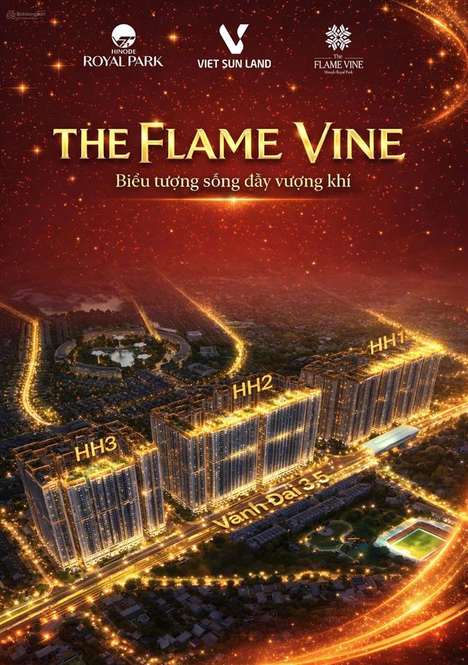 Căn hộ chung cư tại hoài đức tài chính chỉ từ 2 tỷ tại dự án the flame vine hinode royal park
