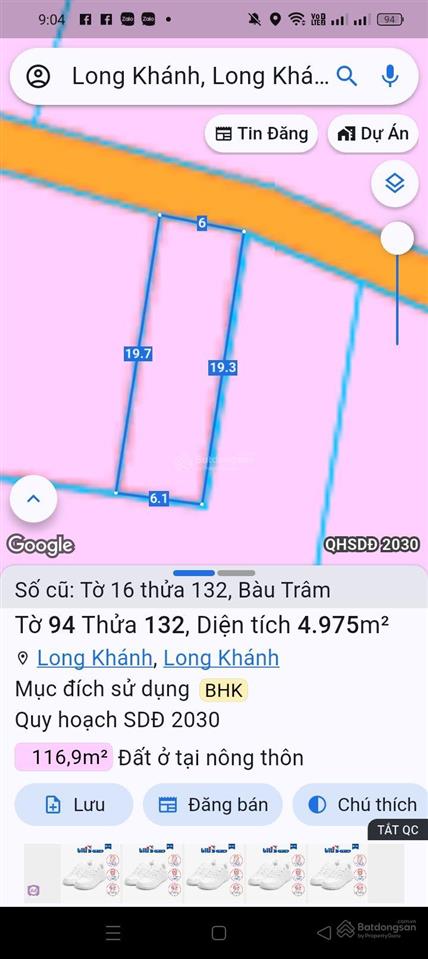 Chính chủ cần bán ở tp long khánh đồng nai