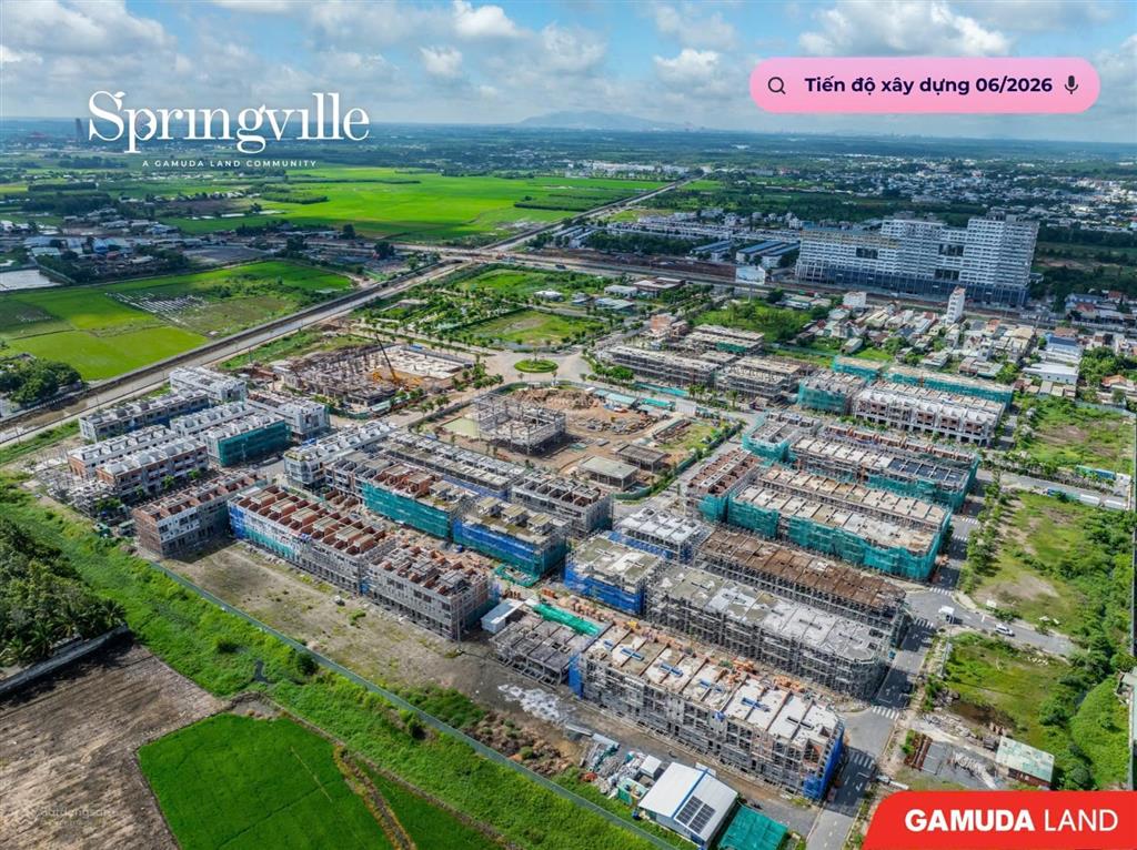 Chính chủ chuyển nhượng shophouse springville đối diện chợ gamuda land