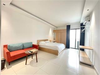 Cho thuê căn hộ dịch vụ cao cấp mặt tiền lê văn sỹ 35m² có ban công full nội thất
