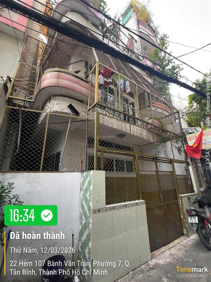 Bán nhà bành văn trân  nhà 3 tầng  hẻm xe hơi  14,5 tỷ