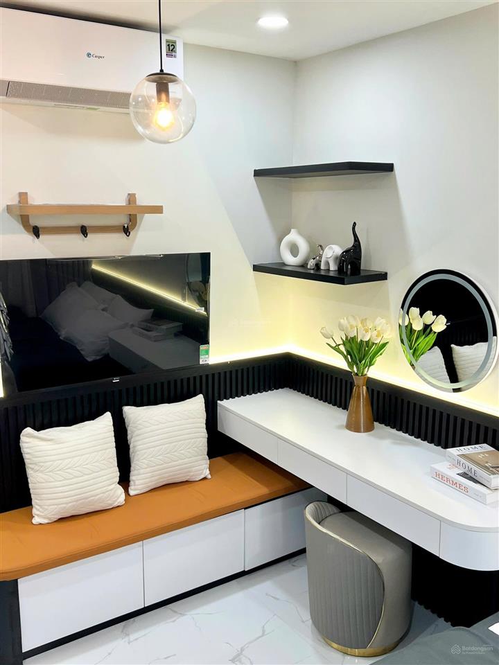 Căn hộ dịch vụ 30m2  studio cửa sổ thoáng  full nội thất  cmt8