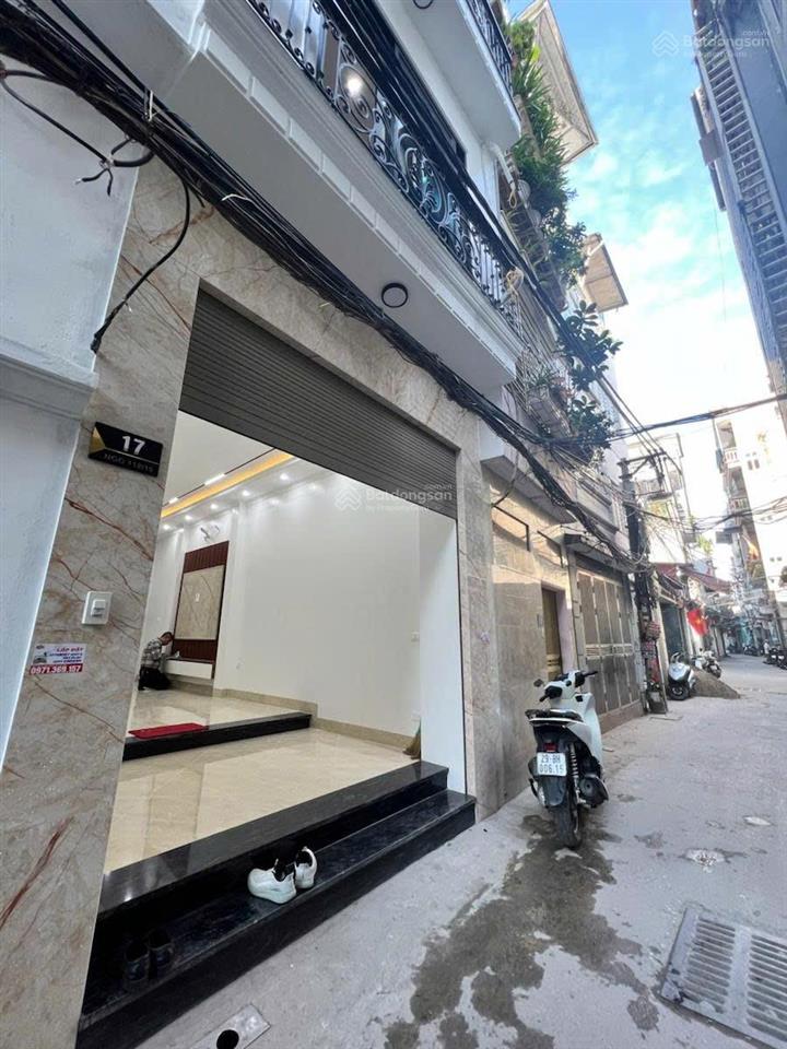 Nhà mới phố lê trọng tấn 38,6m² xây 6 tầng, thang máy giá 10,5 tỷ