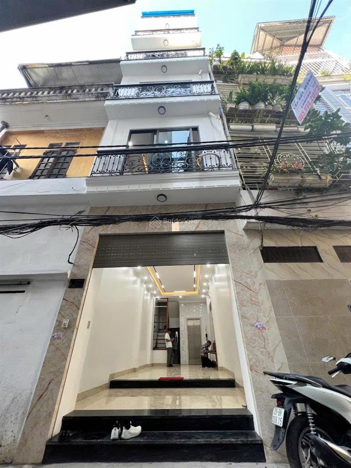 Nhà mới phố lê trọng tấn 38,6m² xây 6 tầng, thang máy giá 10,5 tỷ