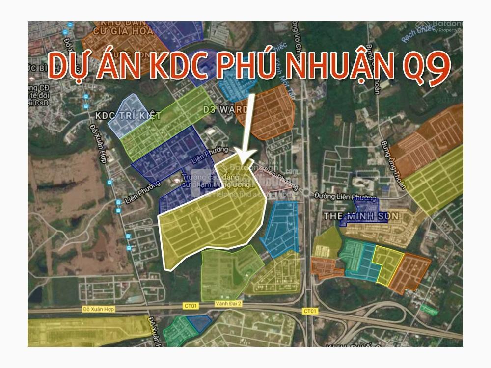 Cần bán miếng đất nền khu dân cư phú nhuận, q9 (cũ) kế the global city q2