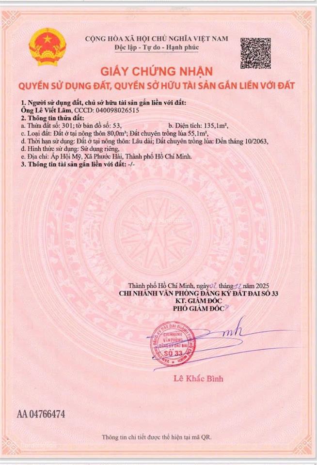 Đất đẹp giá tốt gần biển chỉ 999 triệu  sổ riêng