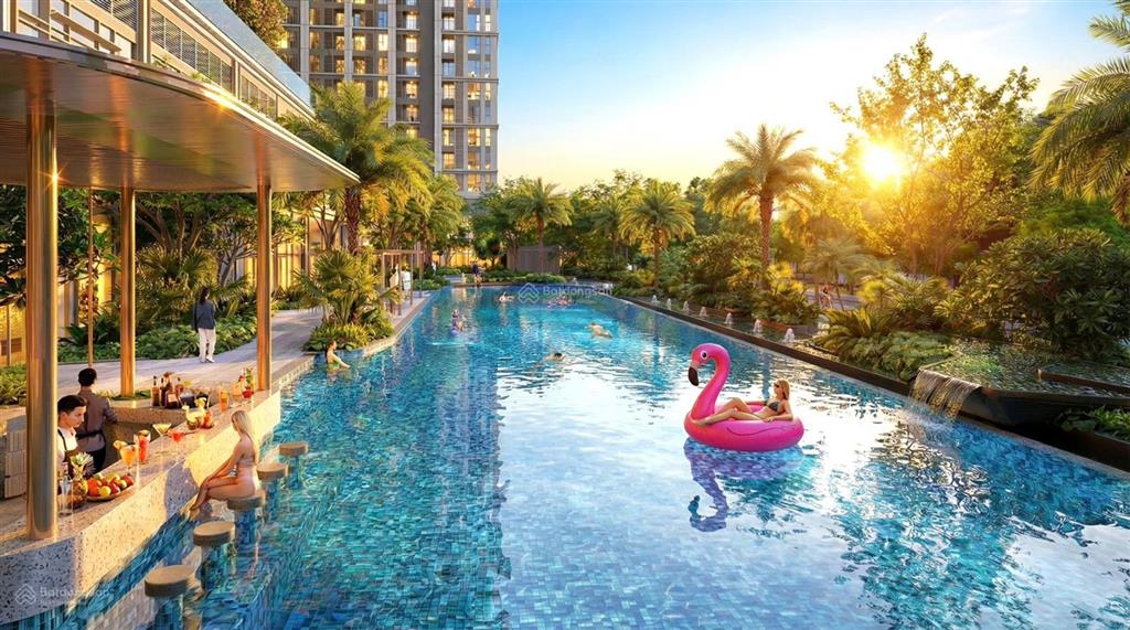 Căn studio cuối cùng view biển của tòa beacon tower, tòa e5 và e1