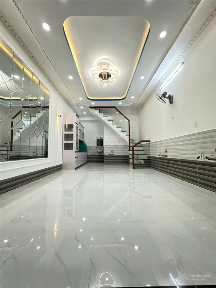 Nhà đẹp long lanh, 4,5m x 11m, đường ô tô 5m thông 100m ra phạm thị giây