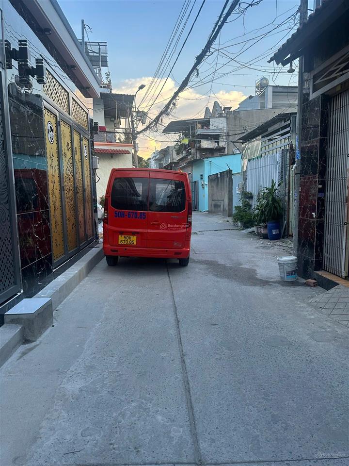 Nhà đẹp long lanh, 4,5m x 11m, đường ô tô 5m thông 100m ra phạm thị giây