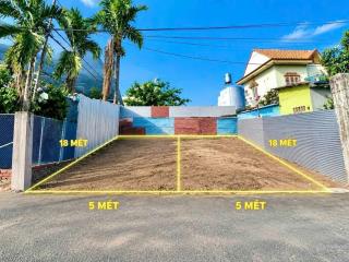 Bán đất sổ hồng riêng 1/đường mỹ huề, trung chánh cũ nay là xã bà điểm 5mx18m giá 3,5 tỷ còn bớt