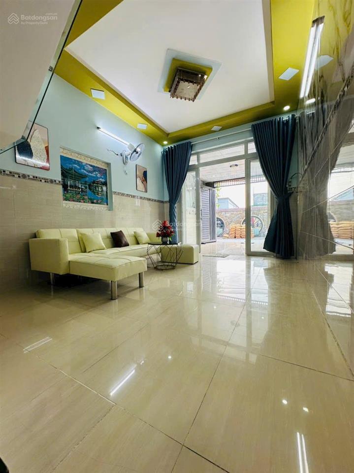 Bán nhà mới xây, 1 trệt 1 lầu, mặt tiền đường trung đông 6, xã đông thạnh, hóc môn